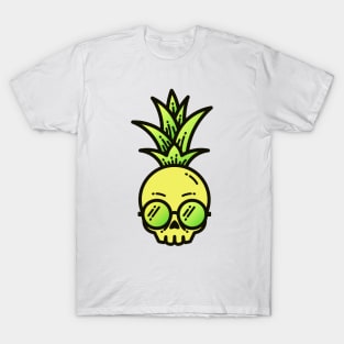 skull head pineapple T-Shirt